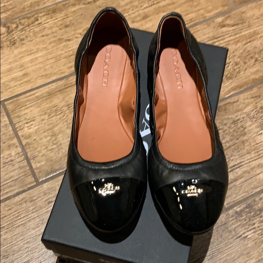BNWOT Coach Bonnie PTLE Ballet Flat size 10